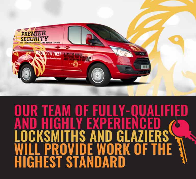 Emergency 24 Hour Glazing & Locksmith Services for Homes & Commercial Premises in & around London